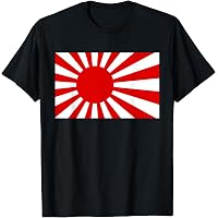 Amazon.com: Rising Sun Flag Distressed Look Japan Tshirt T-Shirt